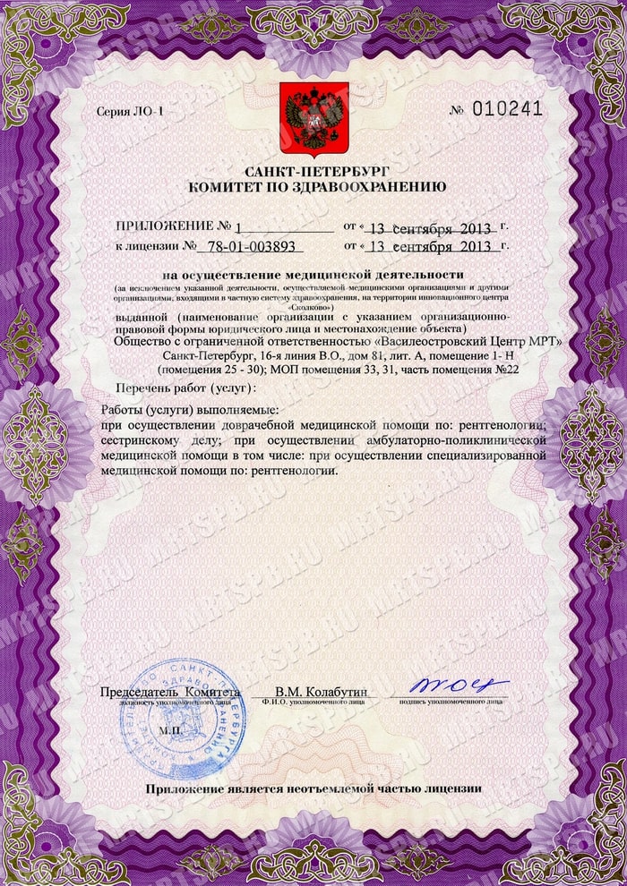 Лицензия ДЦ Ами