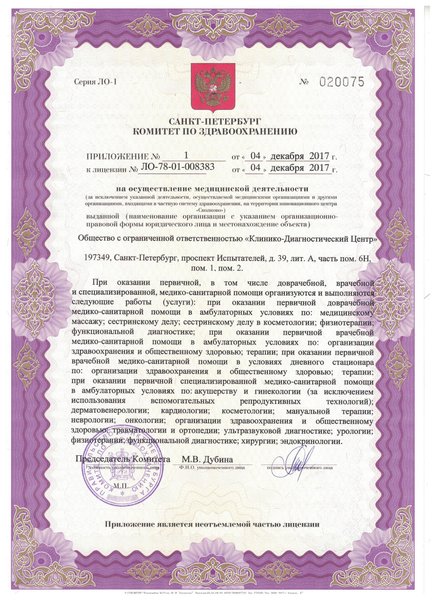 Лицензия НДЦ Лахта
